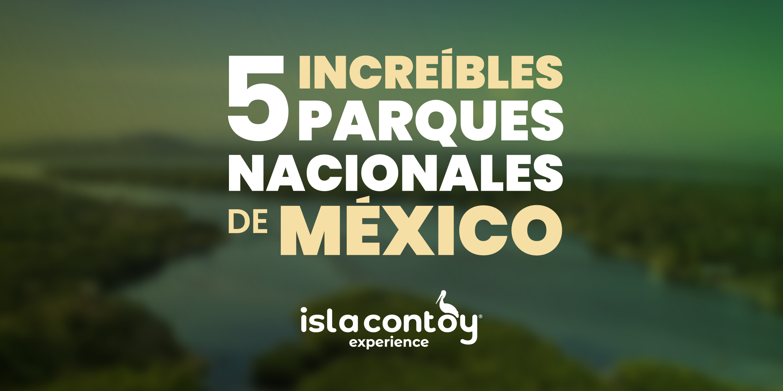 Parques Nacionales de México para Eco Turismo