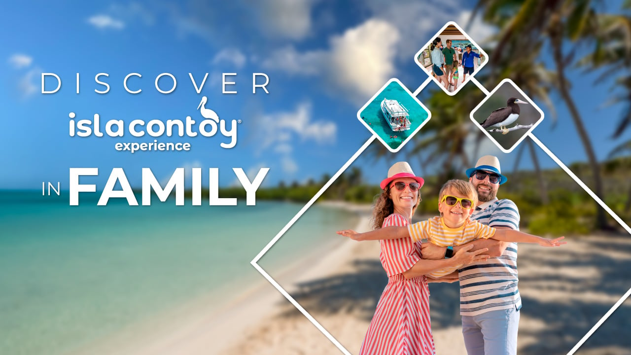 Banner - discover Isla Contoy with your family